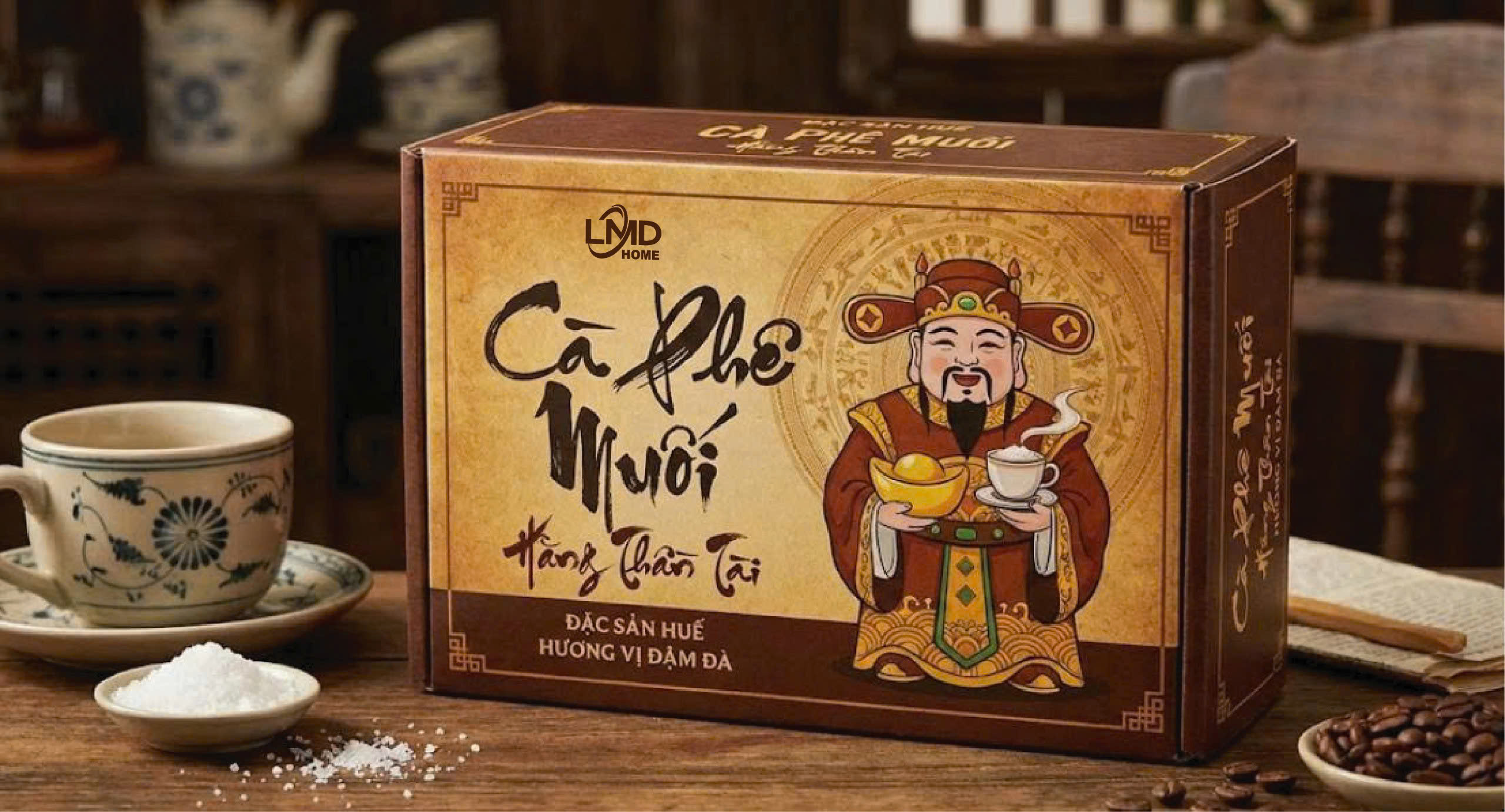Cà phê muối Hằng Thần Tài